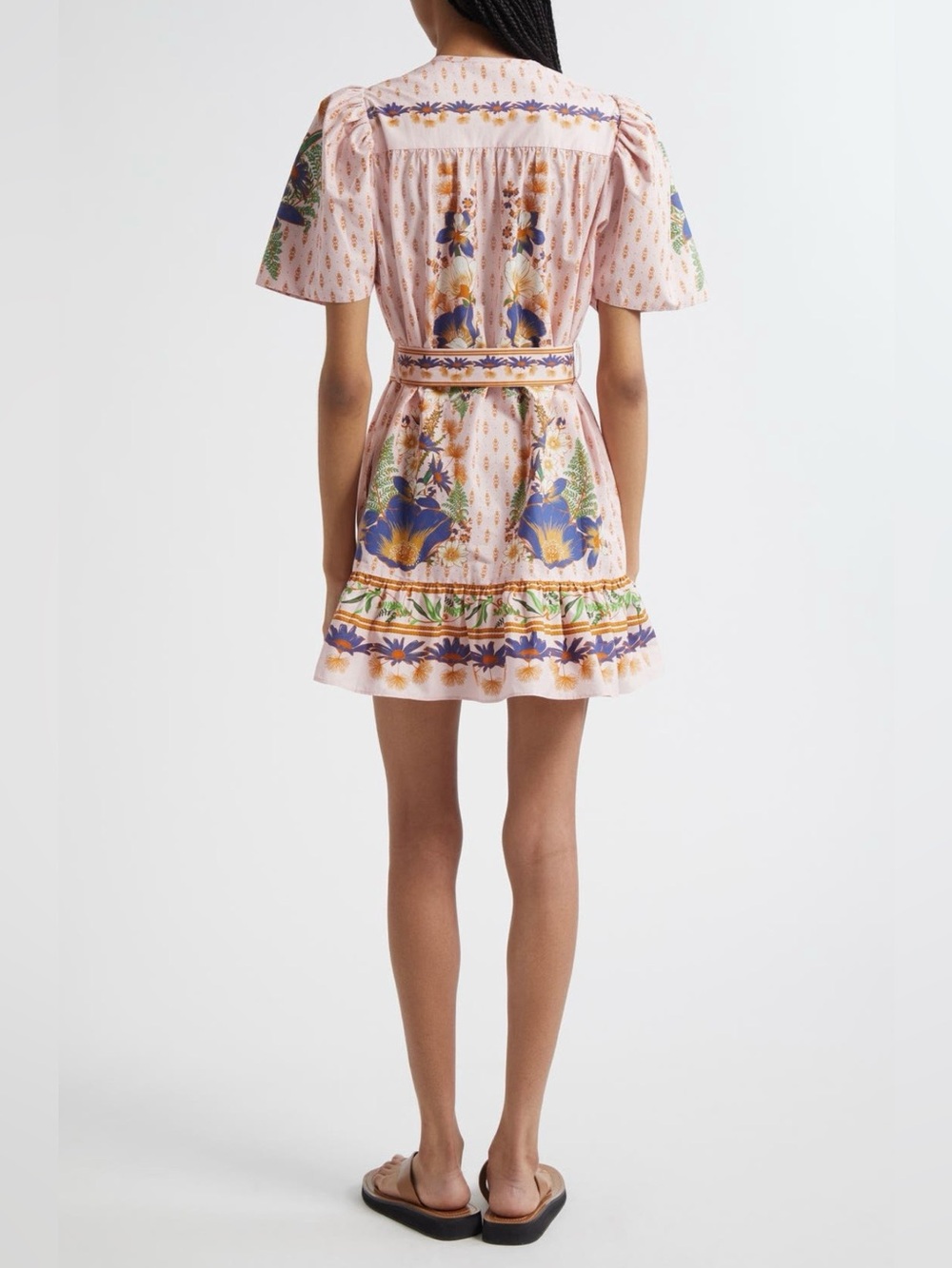 FARM Rio Dream Garden Cotton Mini Dress, Size M, NWT 🇧🇷 - Picture 3 of 16